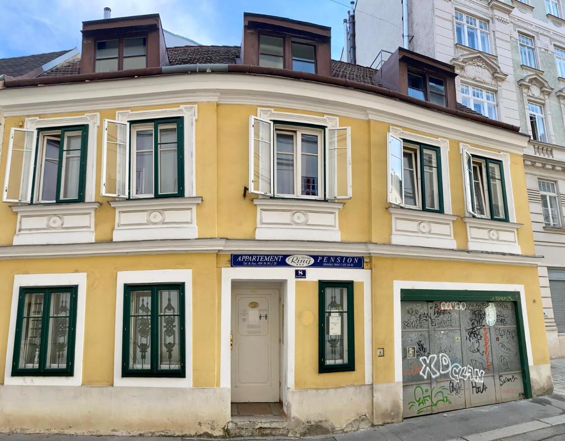 Appartement Pension 700m zum Ring Wien Exterior foto