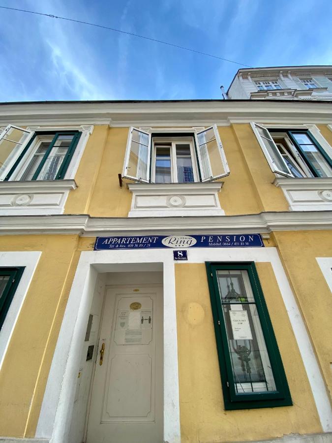 Appartement Pension 700m zum Ring Wien Exterior foto